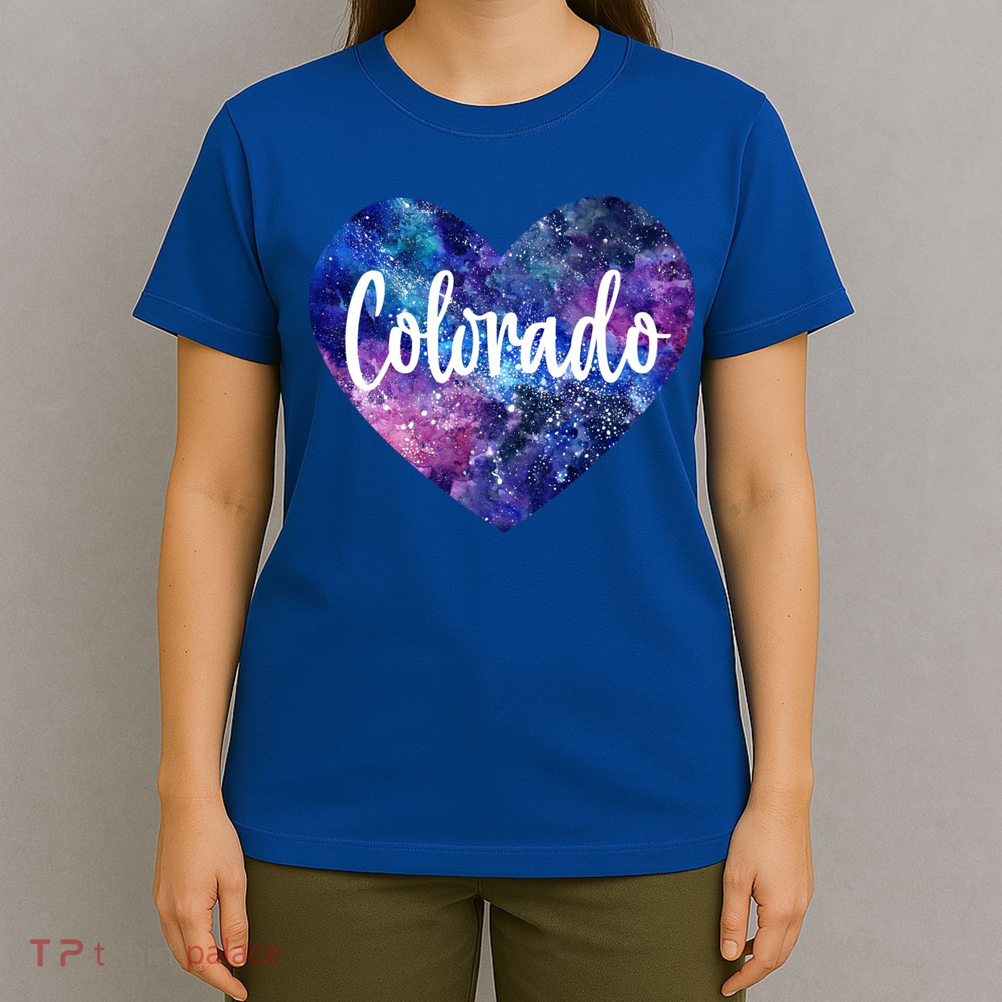 I Love Colorado Usa Funny Gift T-Shirt
