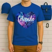 I Love Colorado Usa Funny Gift T-Shirt thumb 6