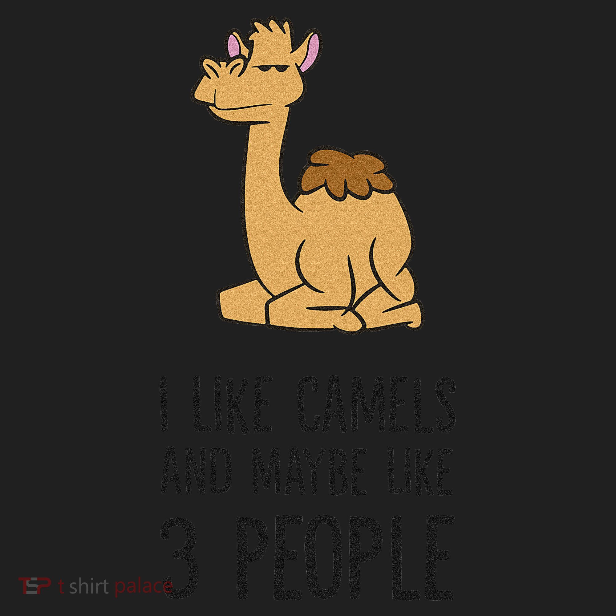 I Like Camels And Maybe Like 3 People Funny Camel Women's Sweatshirt