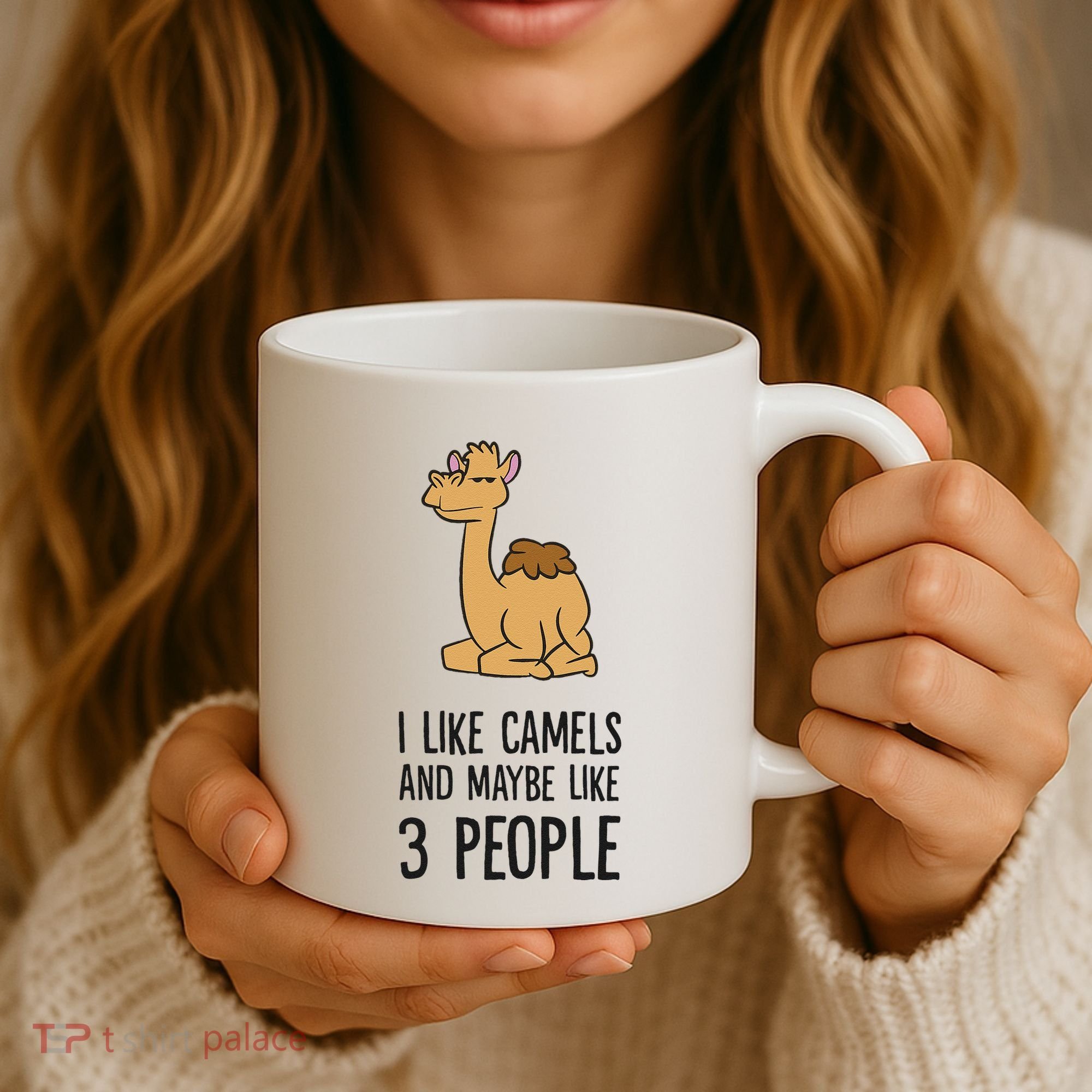 I Like Camels And Maybe Like 3 People Funny Camel Coffee Mug