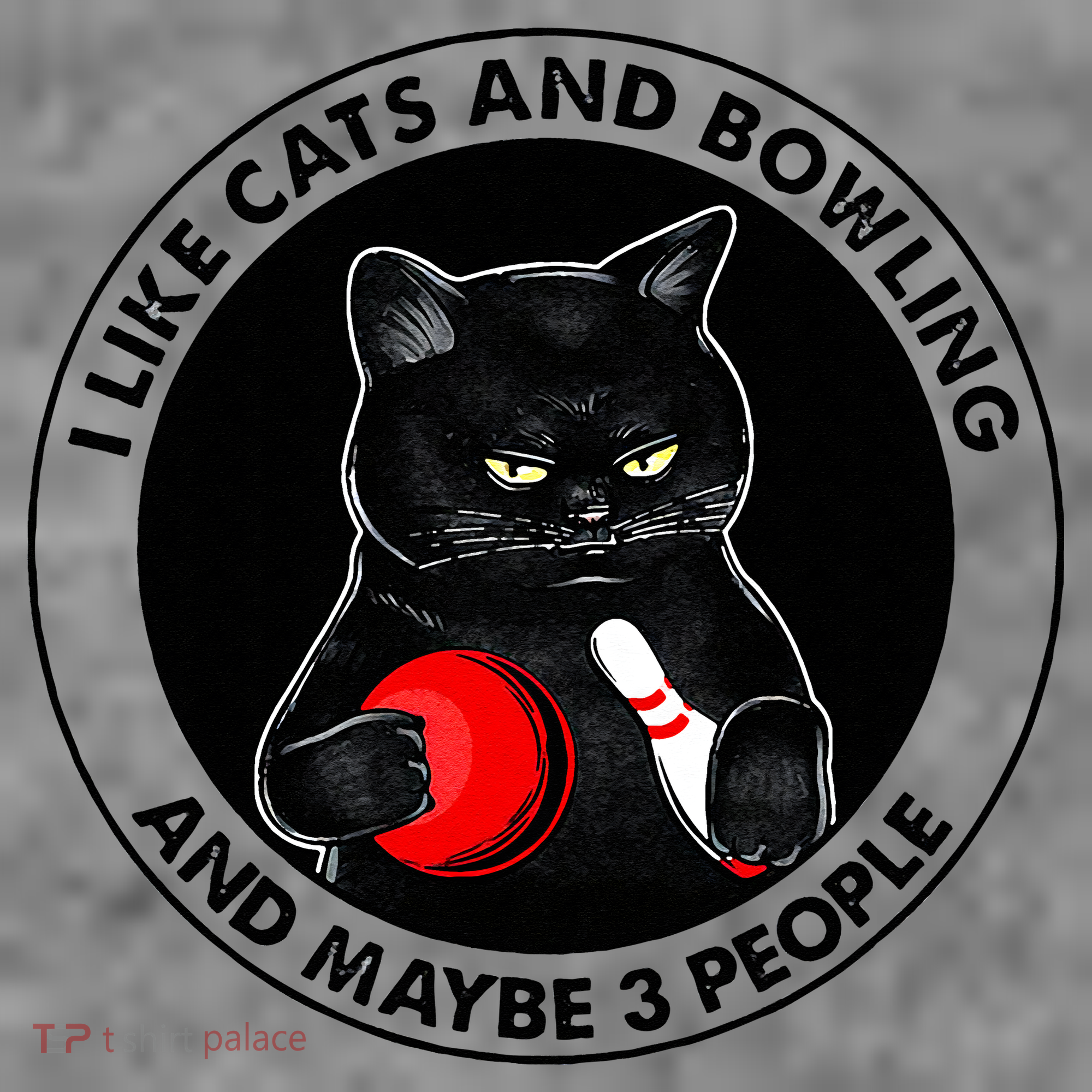 I Like Cats And Bowling And Maybe 3 People Funny Cat Lovers Toddler Hoodie