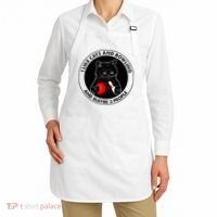 I Like Cats And Bowling And Maybe 3 People Funny Cat Lovers Apron thumb 2