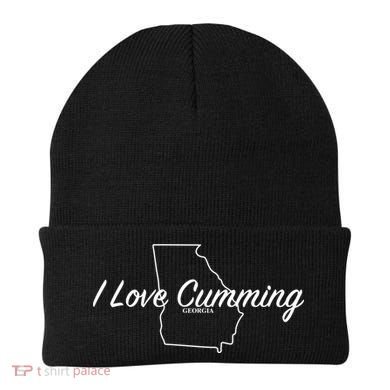 I Love Cumming Ga Gift Beanie