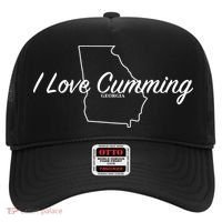 I Love Cumming Ga Gift Hat thumb 0