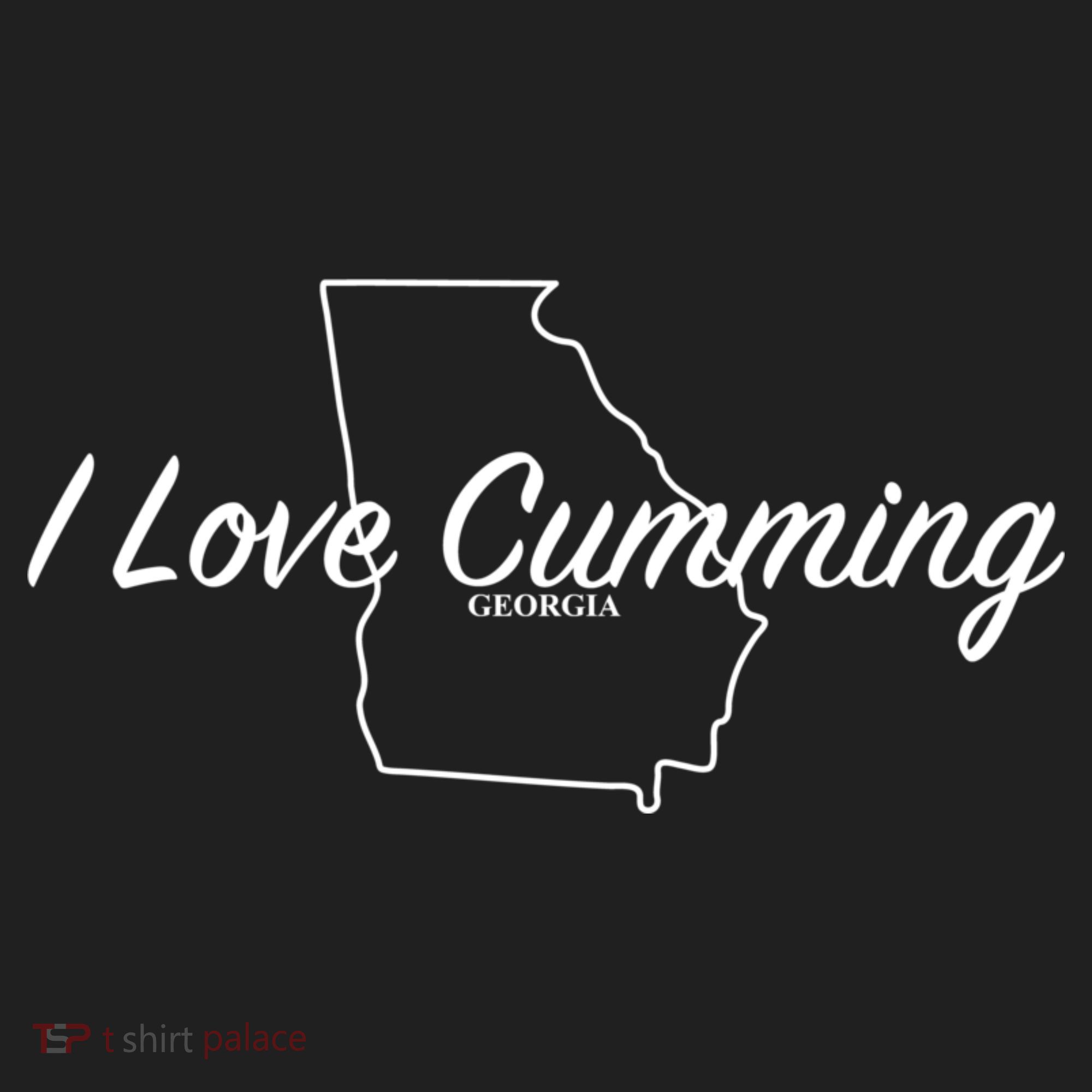 I Love Cumming Ga Gift Hat