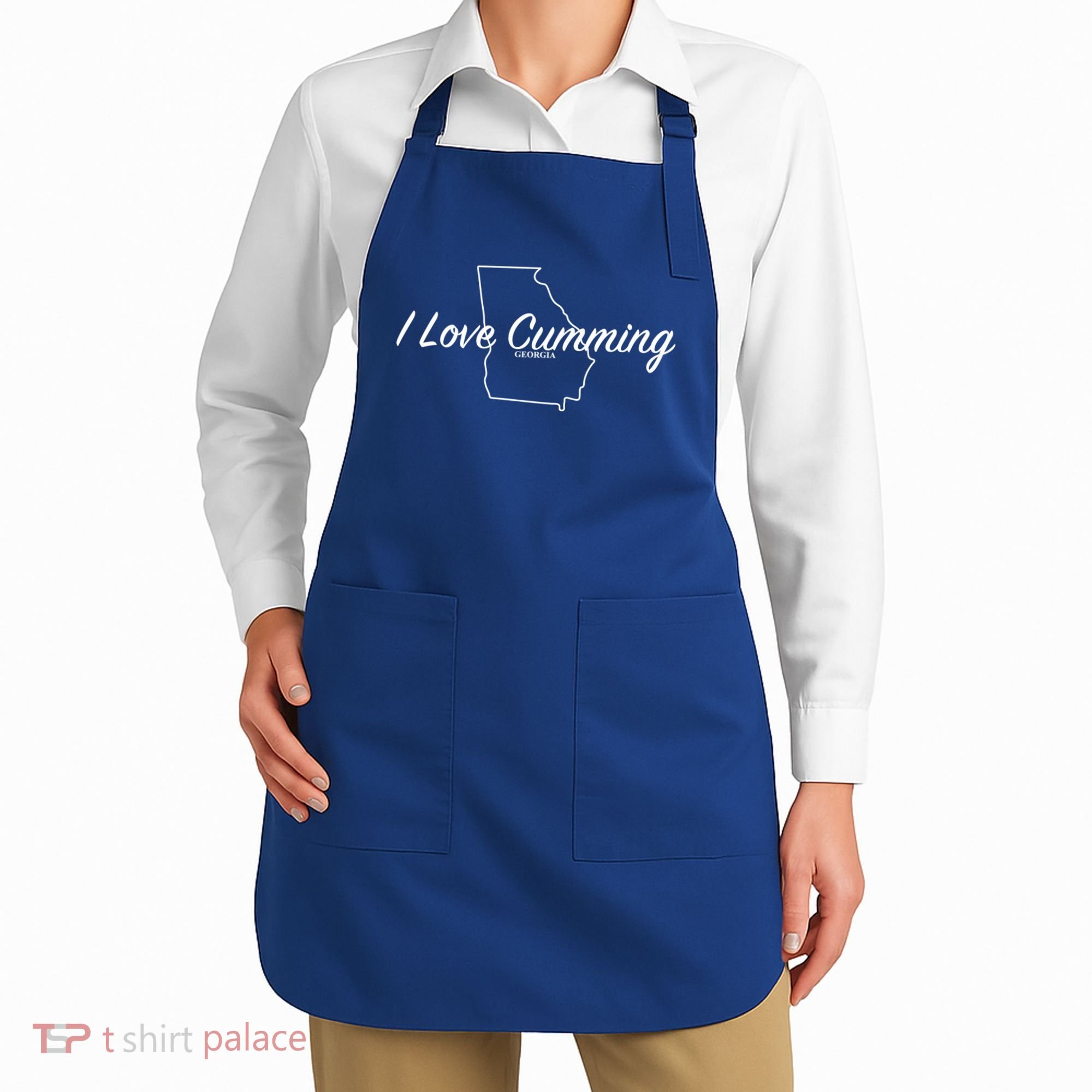 I Love Cumming Ga Gift Apron