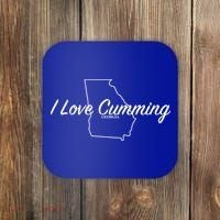 I Love Cumming Ga Gift Coaster thumb 0