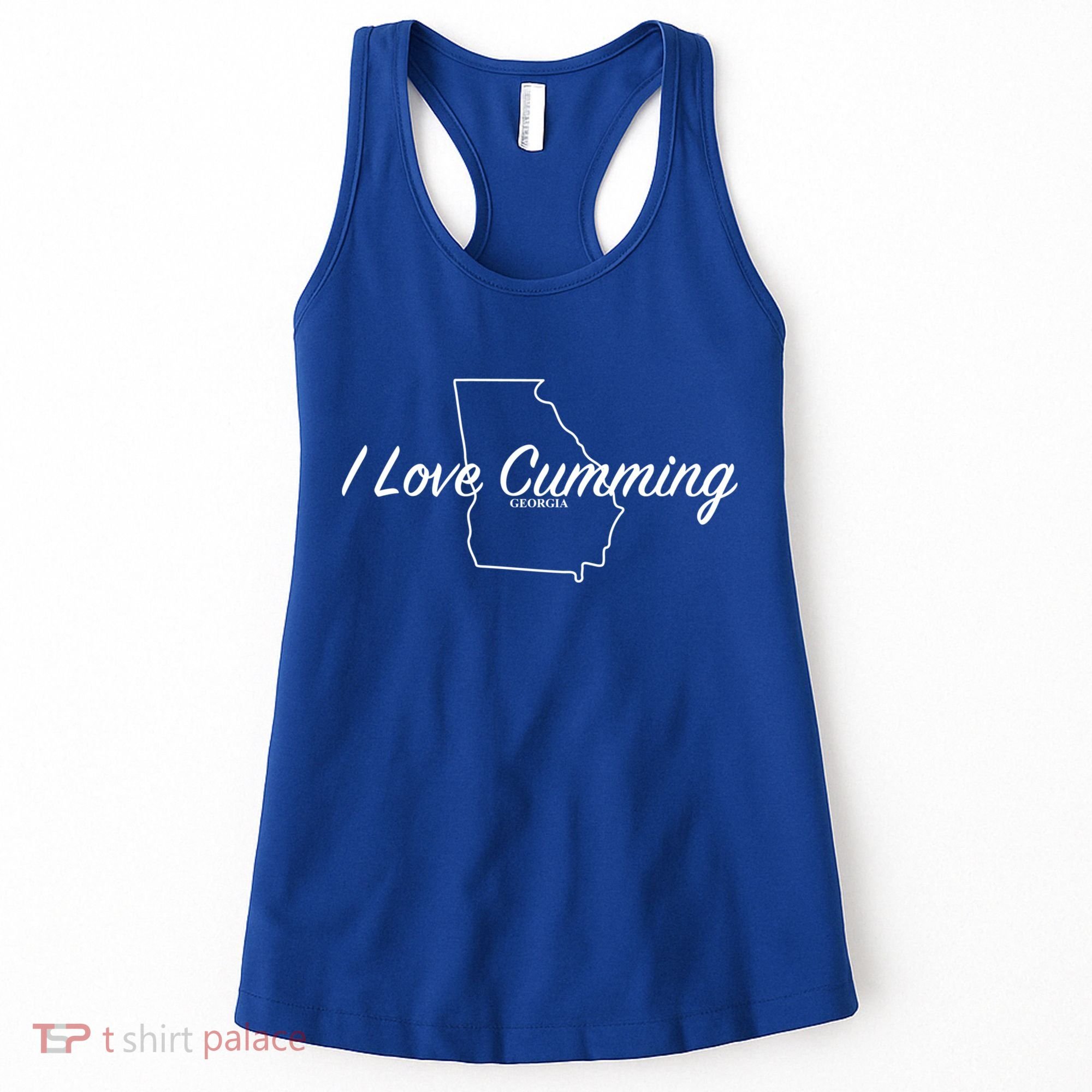I Love Cumming Ga Gift Women's Tank Top