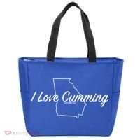 I Love Cumming Ga Gift Tote Bag thumb 0