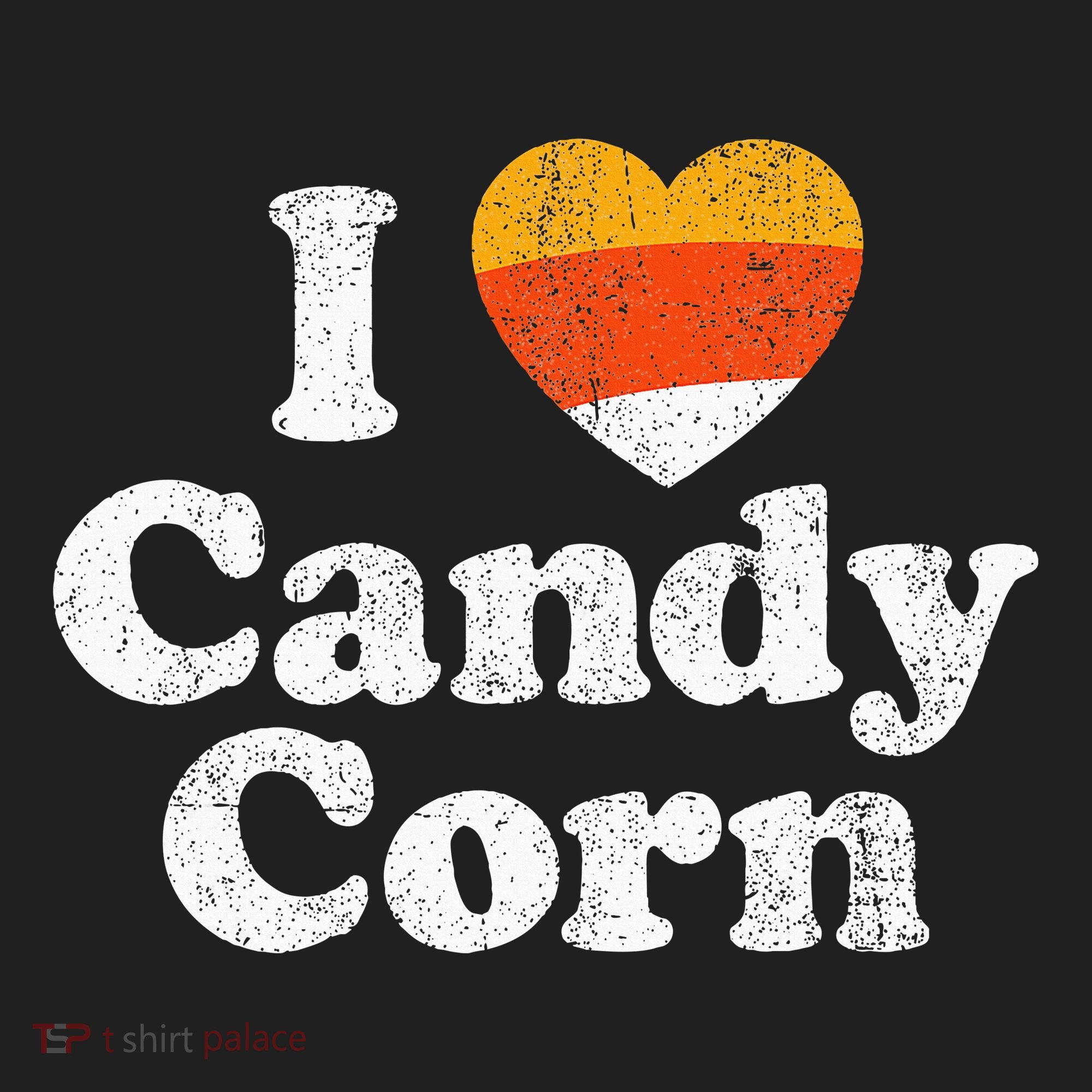 I Love Candy Corn Funny Halloween Retro 80s 70s Costume Beanie
