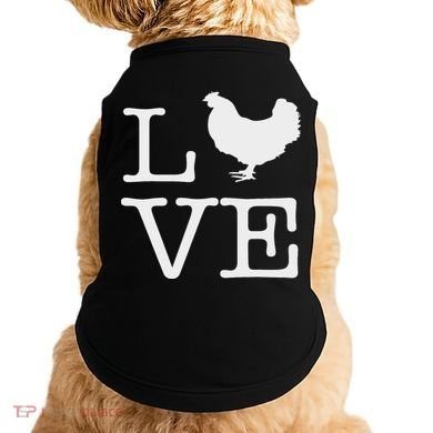 I Love Chickens Funny Chicken Lover Gift Doggie Tank