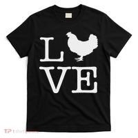 I Love Chickens Funny Chicken Lover Gift T-Shirt thumb 0