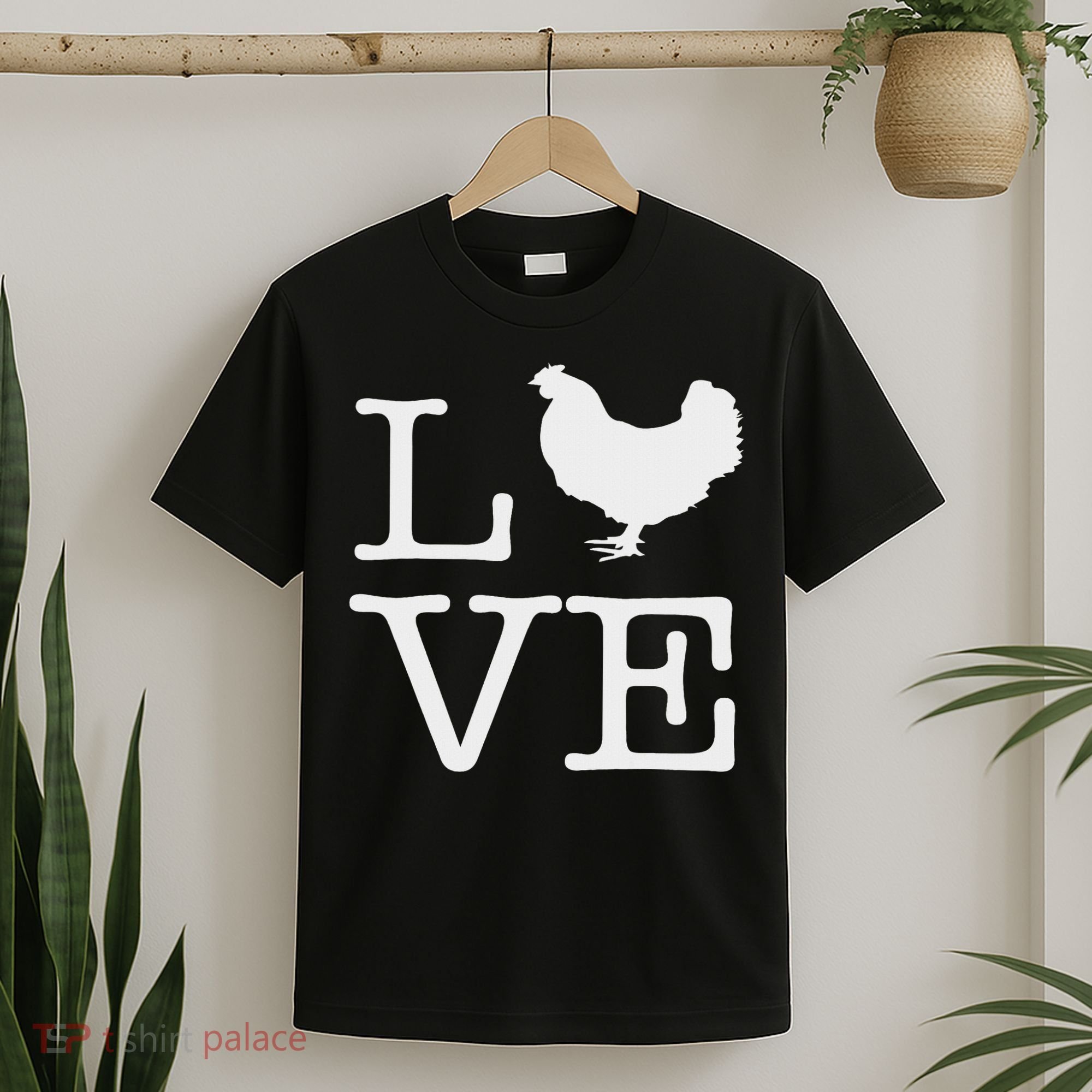 I Love Chickens Funny Chicken Lover Gift T-Shirt