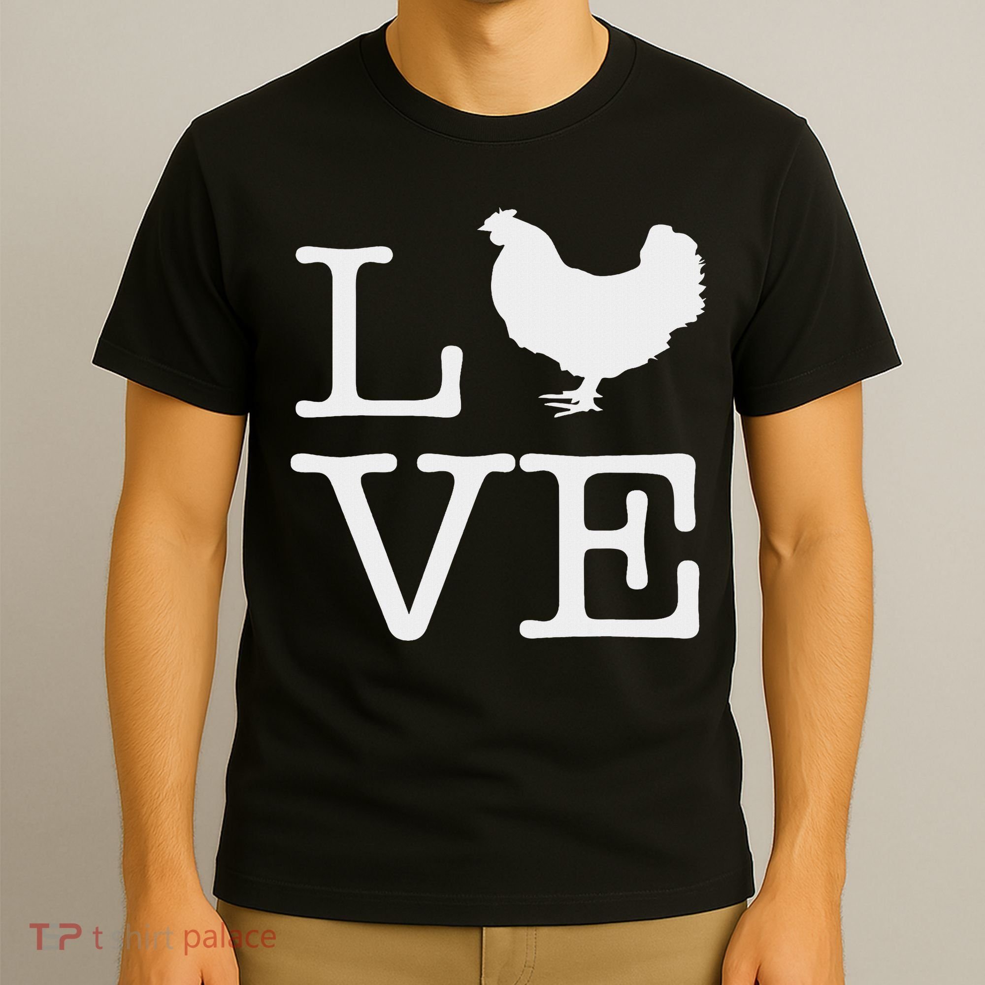 I Love Chickens Funny Chicken Lover Gift T-Shirt