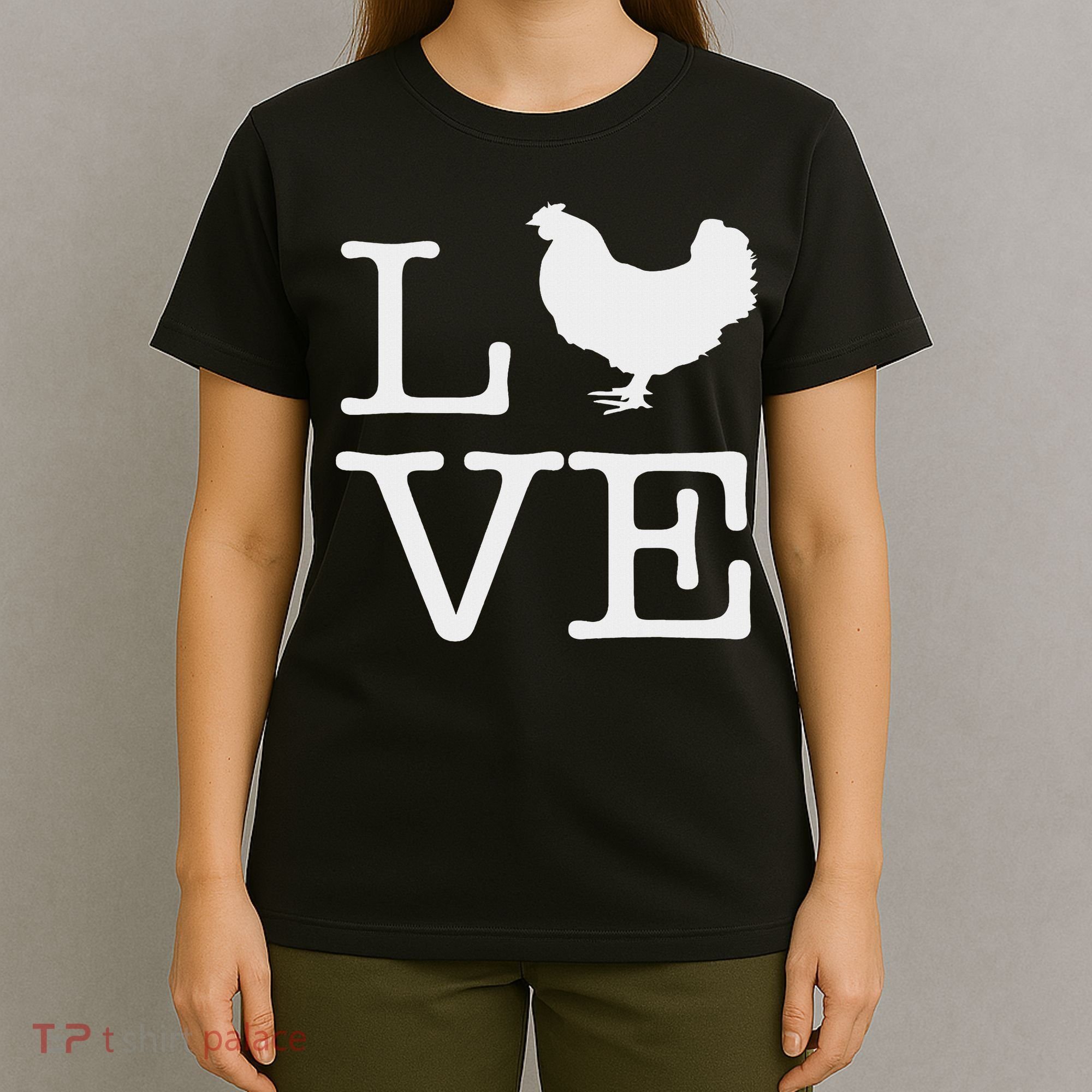 I Love Chickens Funny Chicken Lover Gift T-Shirt