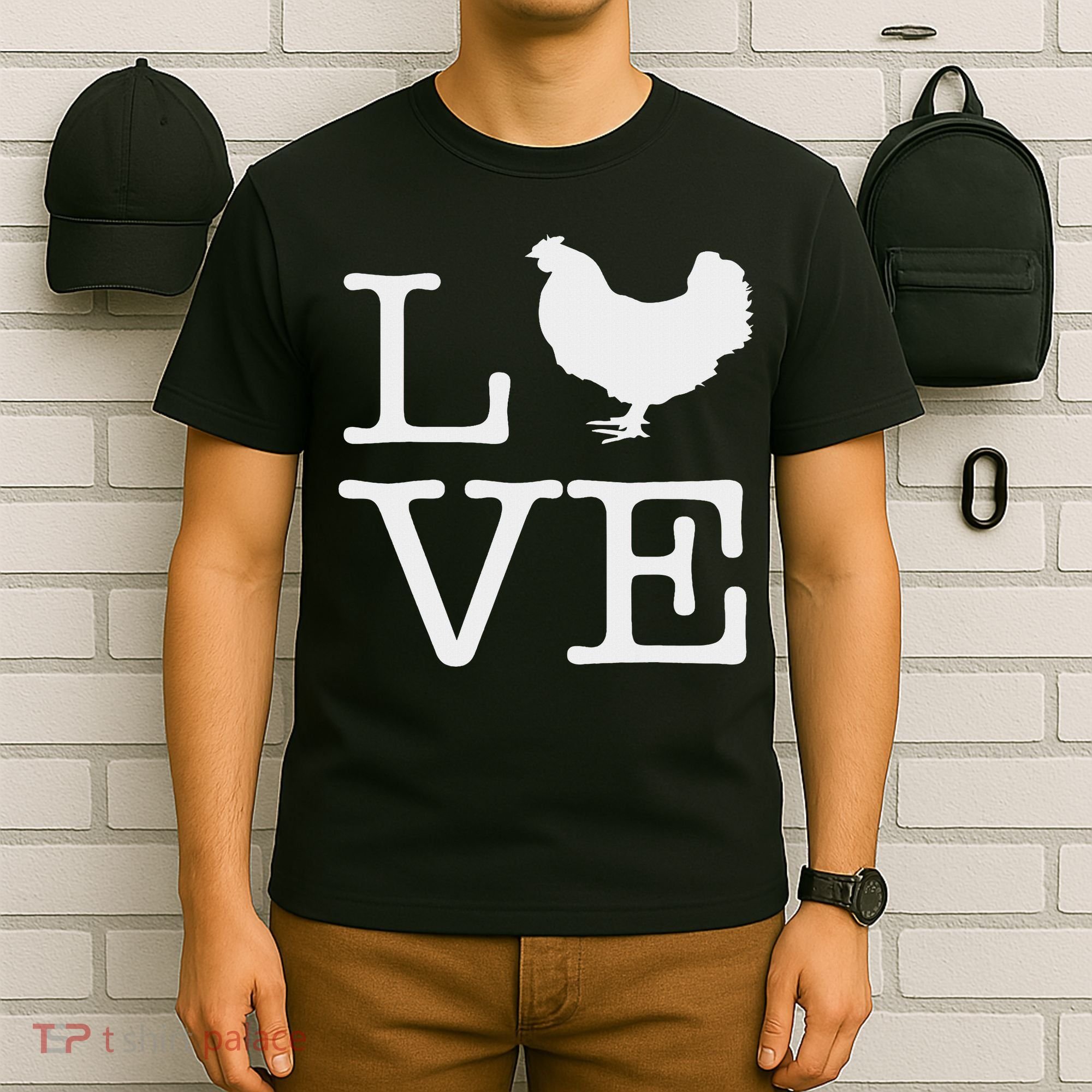 I Love Chickens Funny Chicken Lover Gift T-Shirt