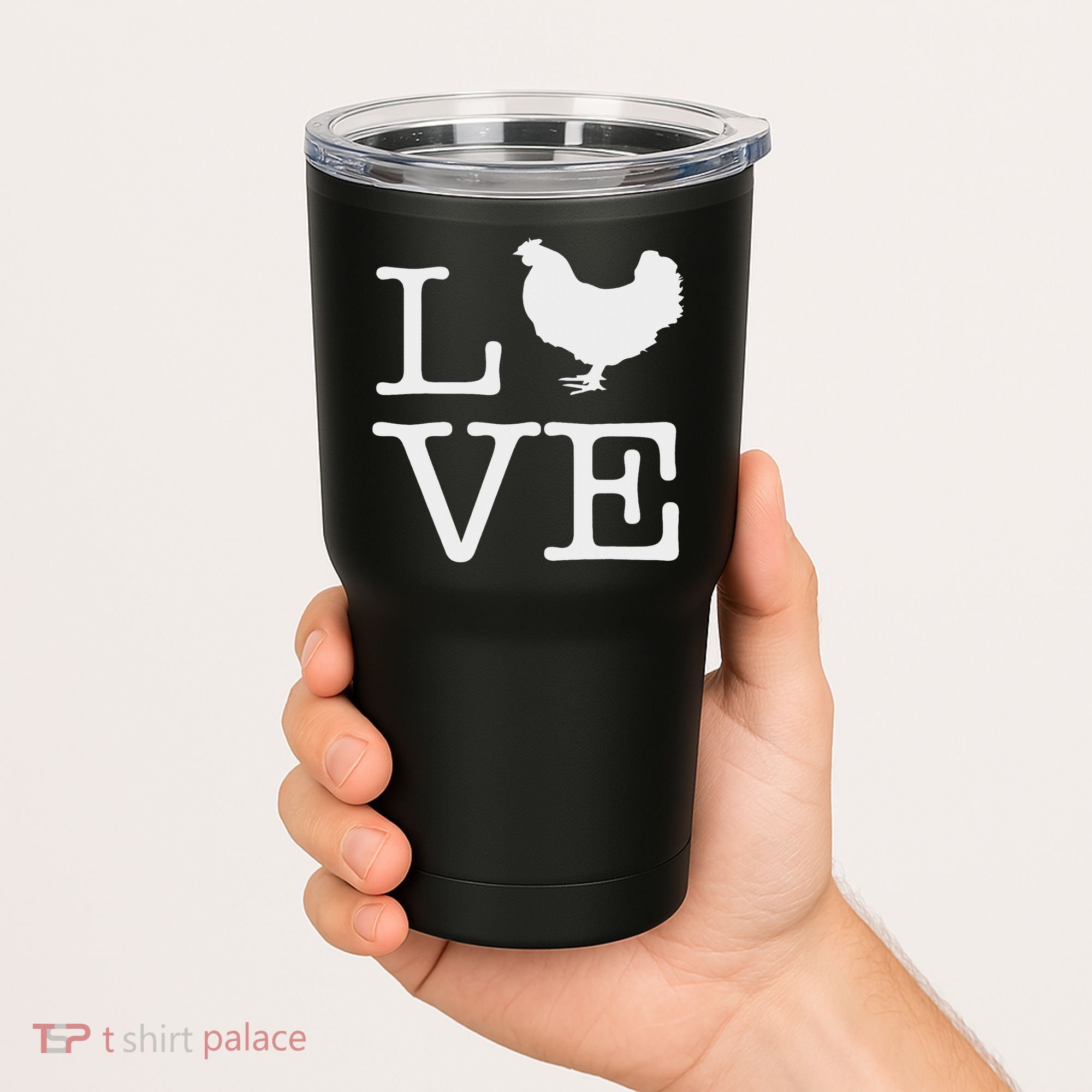 I Love Chickens Funny Chicken Lover Gift Tumbler