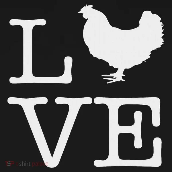 I Love Chickens Funny Chicken Lover Gift Ornament