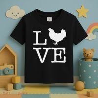 I Love Chickens Funny Chicken Lover Gift Toddler T-Shirt thumb 3