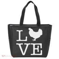 I Love Chickens Funny Chicken Lover Gift Tote Bag thumb 0