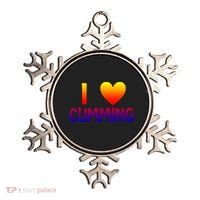 I Love Cumming Georgia Forsyth County Lover State Home Ga Gift Ornament thumb 0