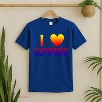 I Love Cumming Georgia Forsyth County Lover State Home Ga Gift T-Shirt thumb 2