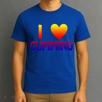 I Love Cumming Georgia Forsyth County Lover State Home Ga Gift T-Shirt thumb 3