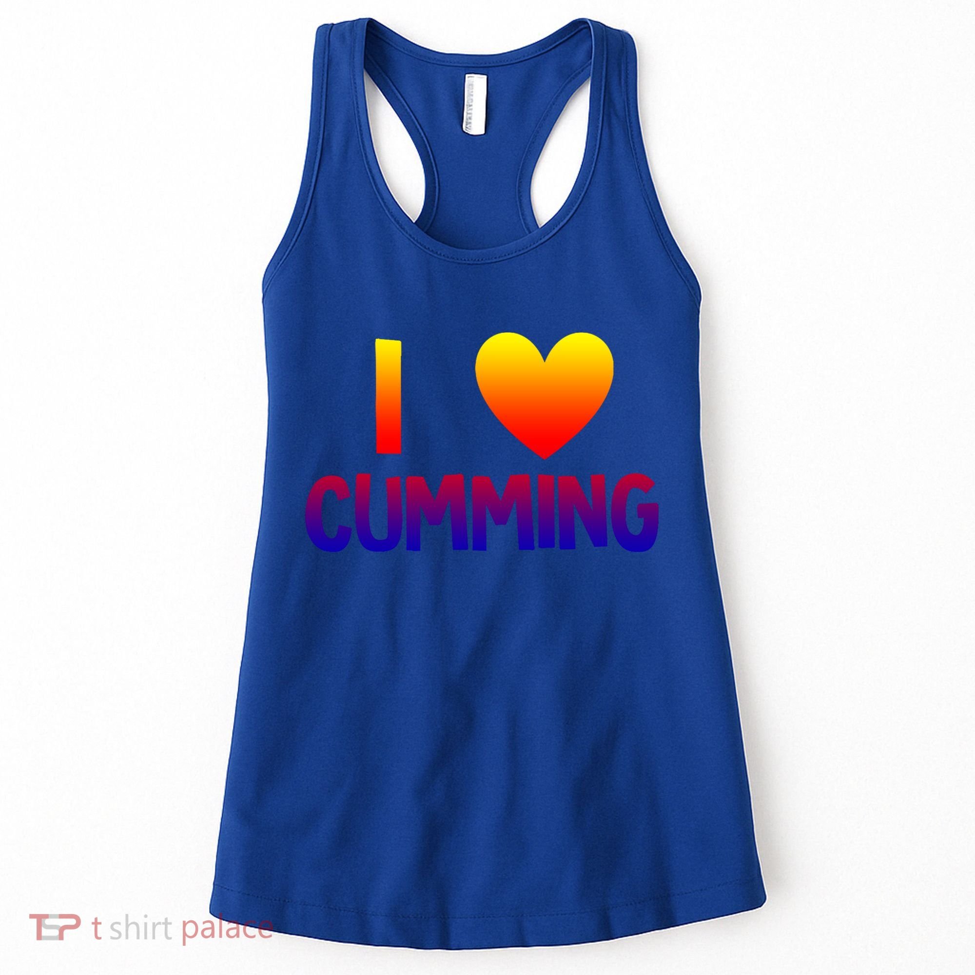 I Love Cumming Georgia Forsyth County Lover State Home Ga Gift Women's Tank Top