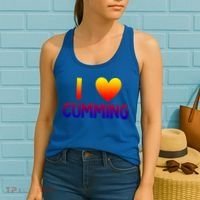 I Love Cumming Georgia Forsyth County Lover State Home Ga Gift Women's Tank Top thumb 2