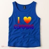 I Love Cumming Georgia Forsyth County Lover State Home Ga Gift Tank Top thumb 2