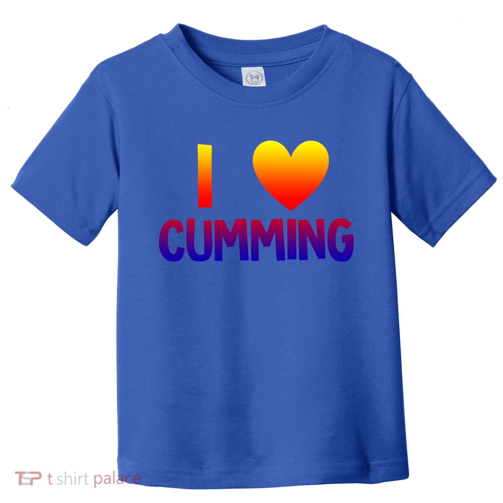 I Love Cumming Georgia Forsyth County Lover State Home Ga Gift Toddler T-Shirt