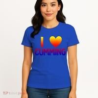 I Love Cumming Georgia Forsyth County Lover State Home Ga Gift Women's T-Shirt thumb 4