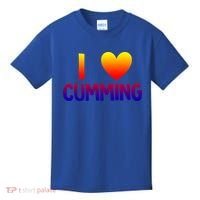 I Love Cumming Georgia Forsyth County Lover State Home Ga Gift Kids T-Shirt thumb 0