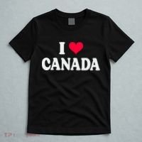 I Love Canada Day Heart Canadian T-Shirt thumb 5