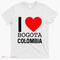 I Love Colombia Bogota Flag Map Colombian Souvenir Camiseta T-Shirt thumb 0