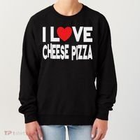 I Love Cheese Pizza Women's Sweatshirt thumb 0
