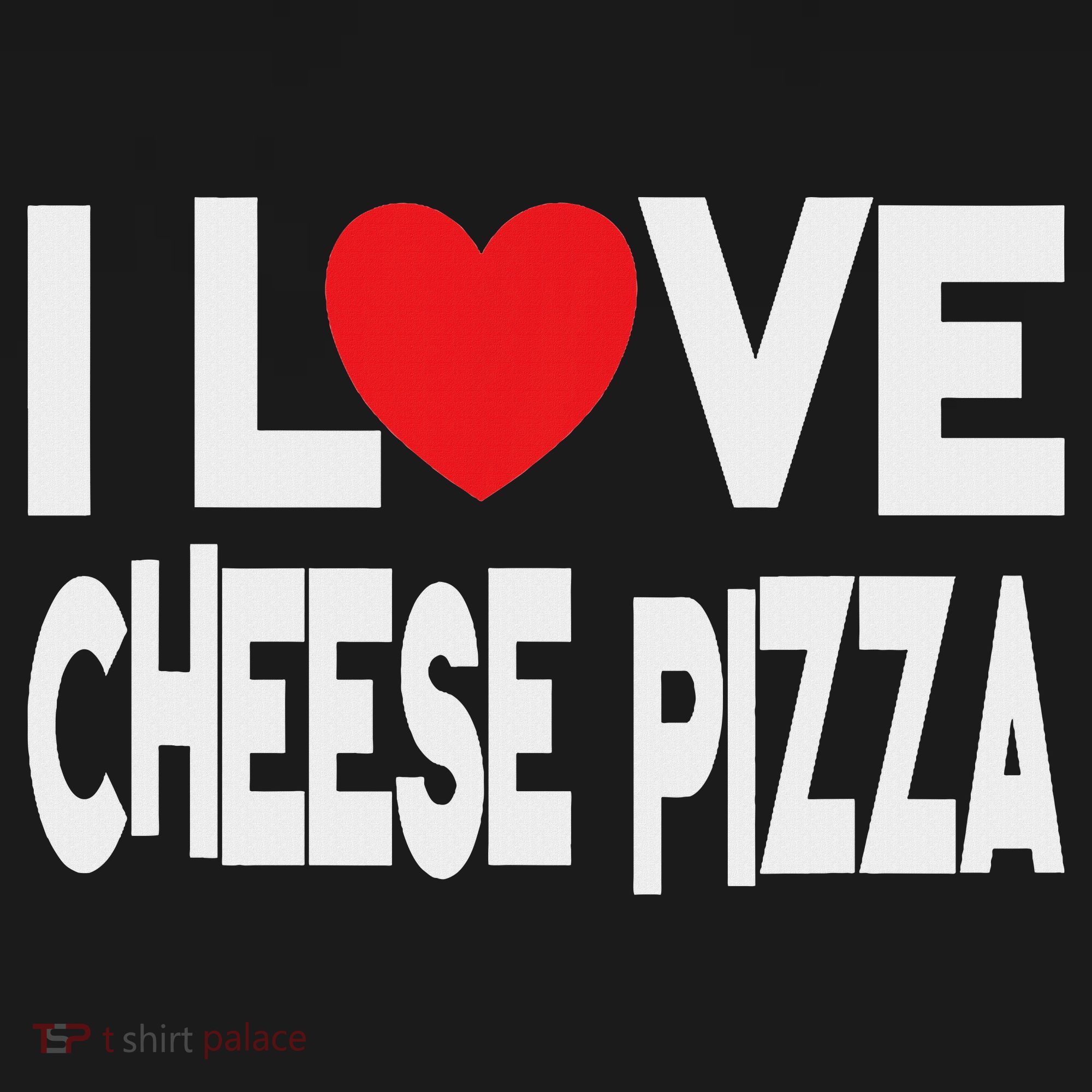 I Love Cheese Pizza Doggie Tank