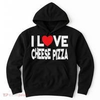 I Love Cheese Pizza Hoodie thumb 0