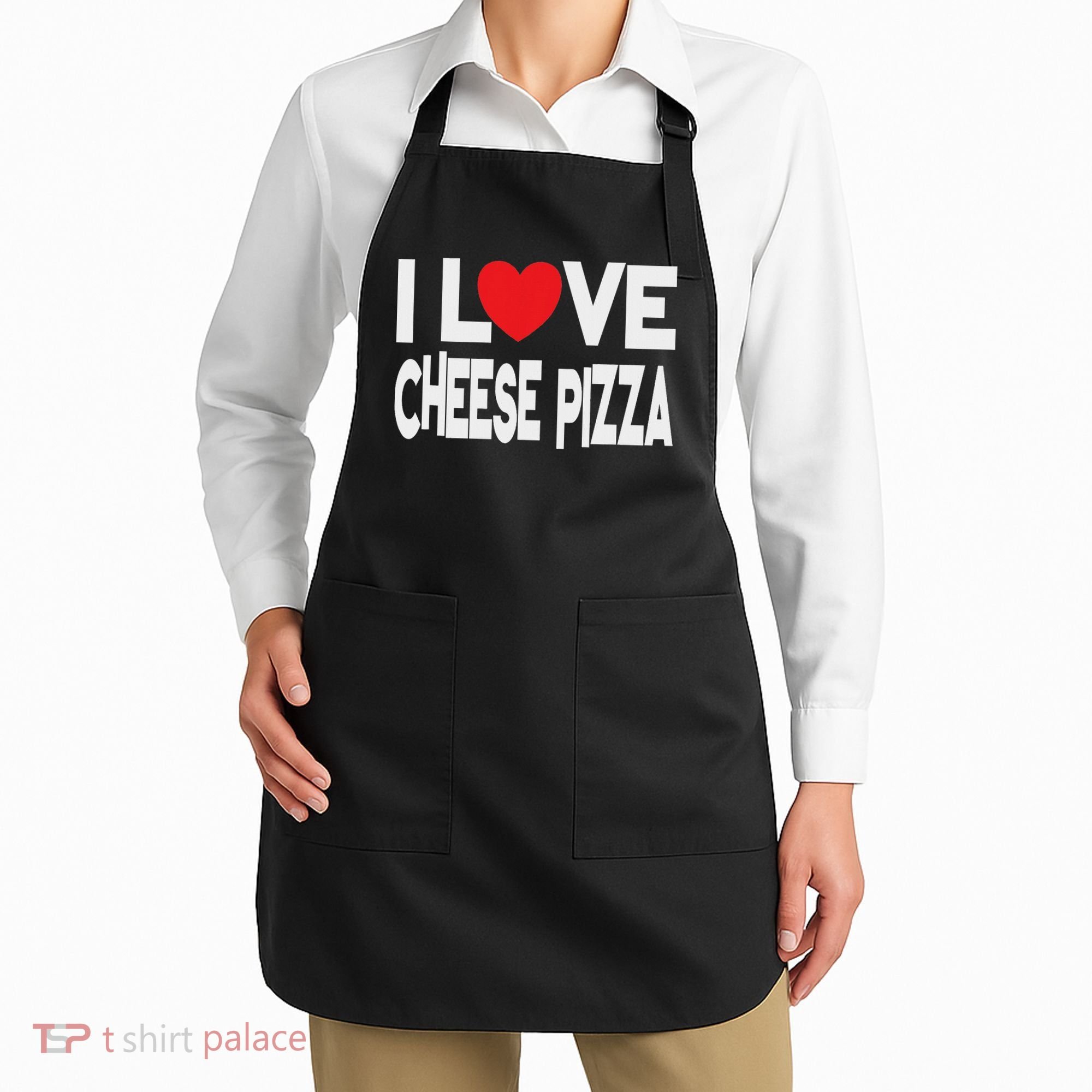 I Love Cheese Pizza Apron