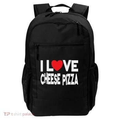 I Love Cheese Pizza Backpack