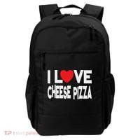 I Love Cheese Pizza Backpack thumb 0
