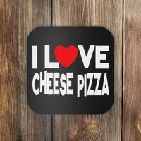 I Love Cheese Pizza Coaster thumb 0