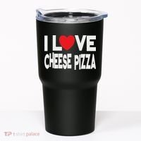 I Love Cheese Pizza Tumbler thumb 0