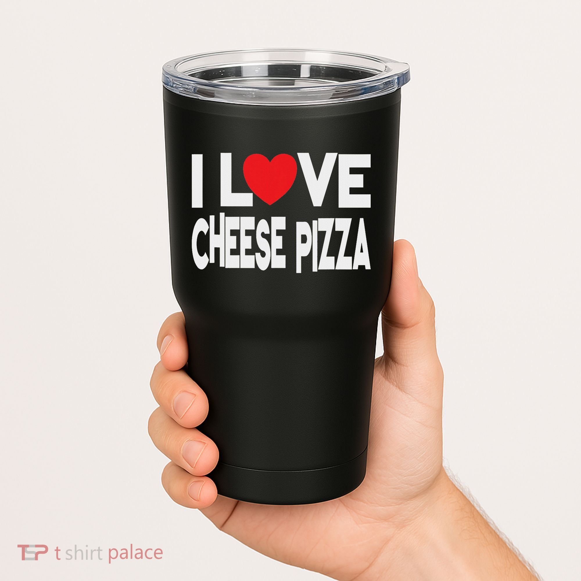 I Love Cheese Pizza Tumbler