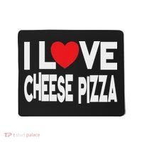 I Love Cheese Pizza Mousepad thumb 0