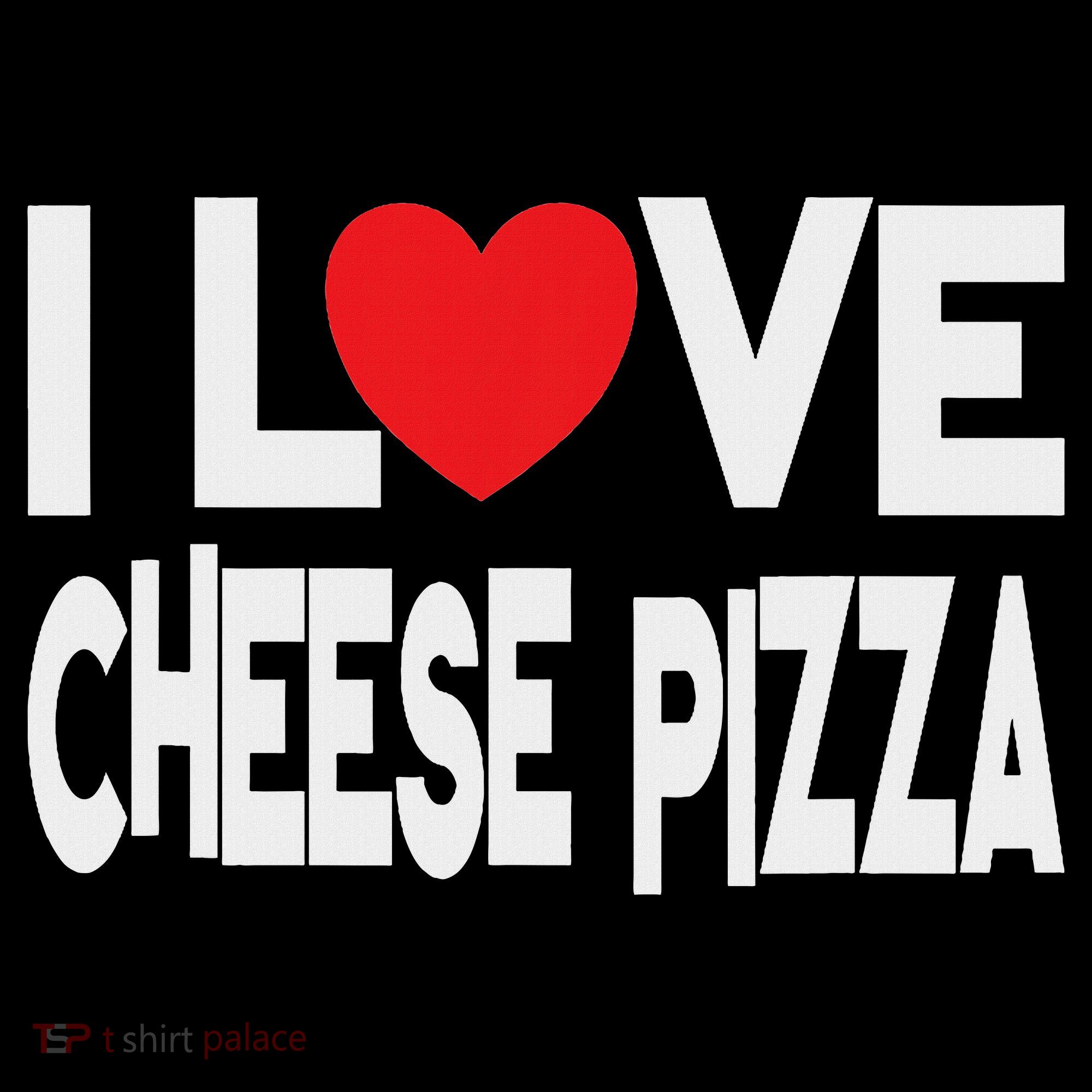 I Love Cheese Pizza Mousepad