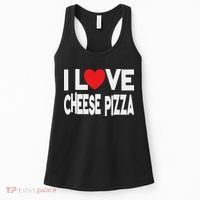 I Love Cheese Pizza Women's Tank Top thumb 0