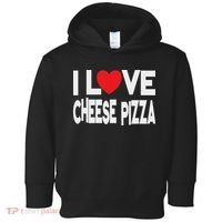 I Love Cheese Pizza Toddler Hoodie thumb 0