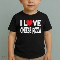 I Love Cheese Pizza Toddler T-Shirt thumb 2