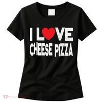 I Love Cheese Pizza Women's T-Shirt thumb 0